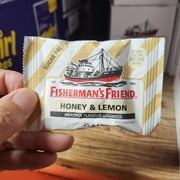 Fisherman's Friend Sugar Free Honey Lemon Lozenges 25g (Pack of 5)