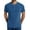 Denim Blue, variant on COOFANDY Men's Casual Henley Shirts Short Sleeve Stylish Cotton Summer T-Shirt for Men Breathable Henley Button Placket Basic Tees