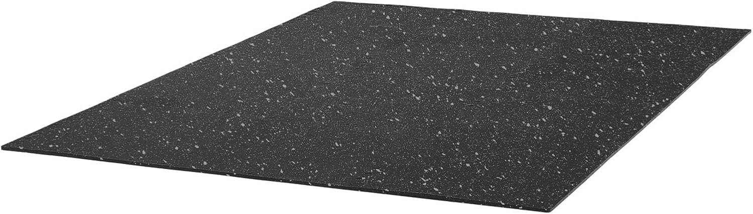 CHTER 0.4Inch 48sq.ft 12 Tiles Gym Flooring for Home Gym, Rubber Top with High Density EVA Foam, 24 x 24In Gym Floor Exercise Equipment Mats, Interlocking Gym Mats, Puzzle Workout Mats, Black & Gray