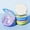 Blue, variant on Bowayaoa Denture Case, Retainer Cleaner Case with Mirror & Strainer, Portable Aligner Bath Soaking Cup for Travel, Orthodontic Storage Box for Mouth Guard, Night Guard & False Teeth