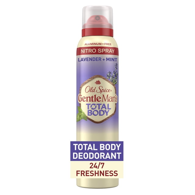 Desodorante Old Spice para todo el cuerpo, lavanda y menta, 100 ml