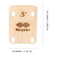 thumbnail image 3 of Espaciadores De Cuello De Guitarra Junta de placa de cuello para reparación de guitarra, 3 uds., cuñas de guitarra de madera impermeables, piezas de guitarra Ehuebsd Para Estrenar, 3 of 3