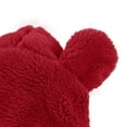 thumbnail image 5 of Newborn Baby Boys Girls Bear Outfit Winter Hooded Romper Teddy Fleece Thermal Snowsuit Long Sleeve Cute Onsies Warm Footie One Piece Outerwear Winter Jumpsuit Coat Red 12-18 Months, 5 of 6