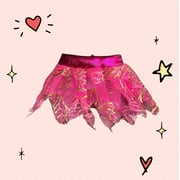 Lol Surprise doll OMG Bartz Pink Skirt Doll Clothing Glitter Shimmer Gold Ruffle