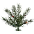 thumbnail image 2 of Vickerman Cashmere 84" Artificial Prelit Christmas Wreath with LED Lights, 2 of 4