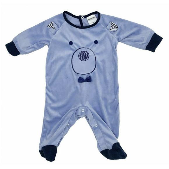 Mameluco Oso Azul Kiss Talla 12 Meses