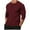 Wine, variant on Feancey Men's Long Sleeve Henley Shirts Lightweight Button Collarless T-Shirt Lightweight Quick Dry Gym Workout Shirt Solid Color Basic Tees White M