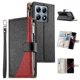 thumbnail image 3 of Funda cartera GANGXUN para Xiaomi 14T Pro 5G , cuero PU con tarjetero, cremallera, correa de mano, soporte y protección 505°, 3 of 6