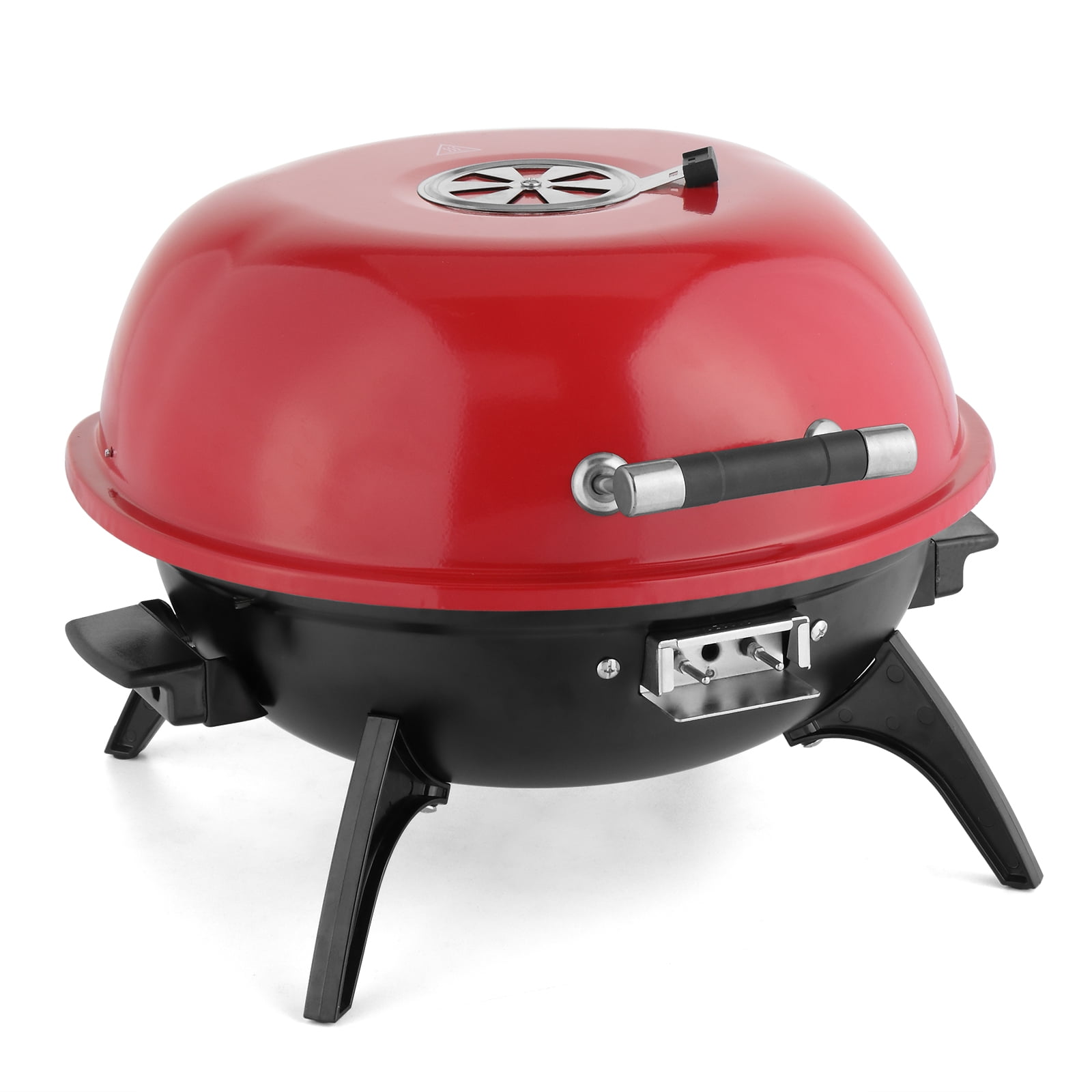 Ktaxon Electric Grill Smoker 1600W Outdoor/Indoor Grill with Removable Non-Stick Warming Rack