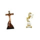 thumbnail image 1 of Estatua católica,Colección religiosa de la estatua de la Virgen María,Figura de escritorio,Estante con estatua de caballo para escritorio,oficina y decoración del hogar,Figura decorativa de, 1 of 8