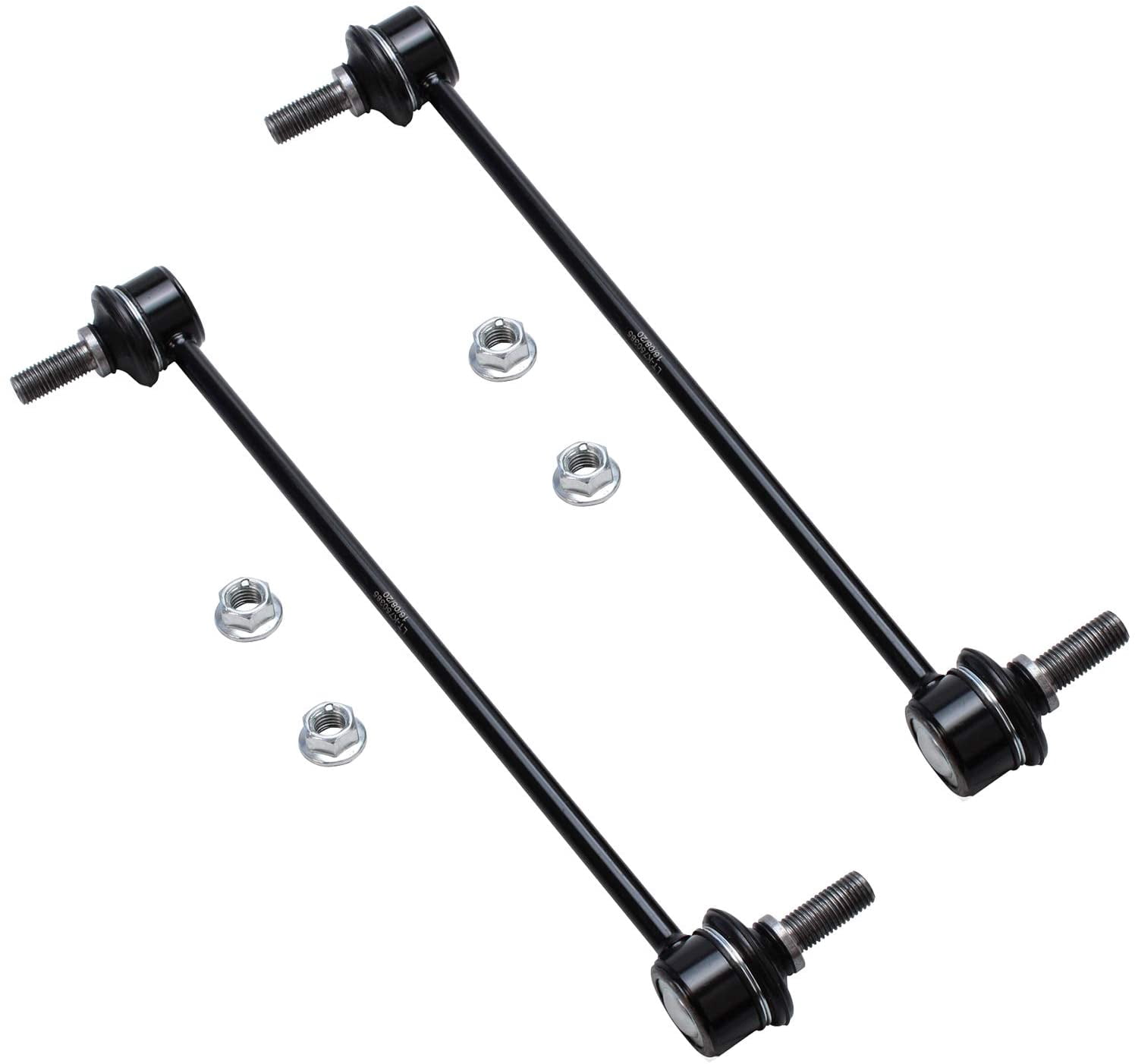 Detroit Axle - Front Lower Ball Joints Sway Bars Tie Rods Replacement for 2009-2012 Dodge Caliber- [2007-2017 Jeep Compass] -2007-2017 Jeep Patriot