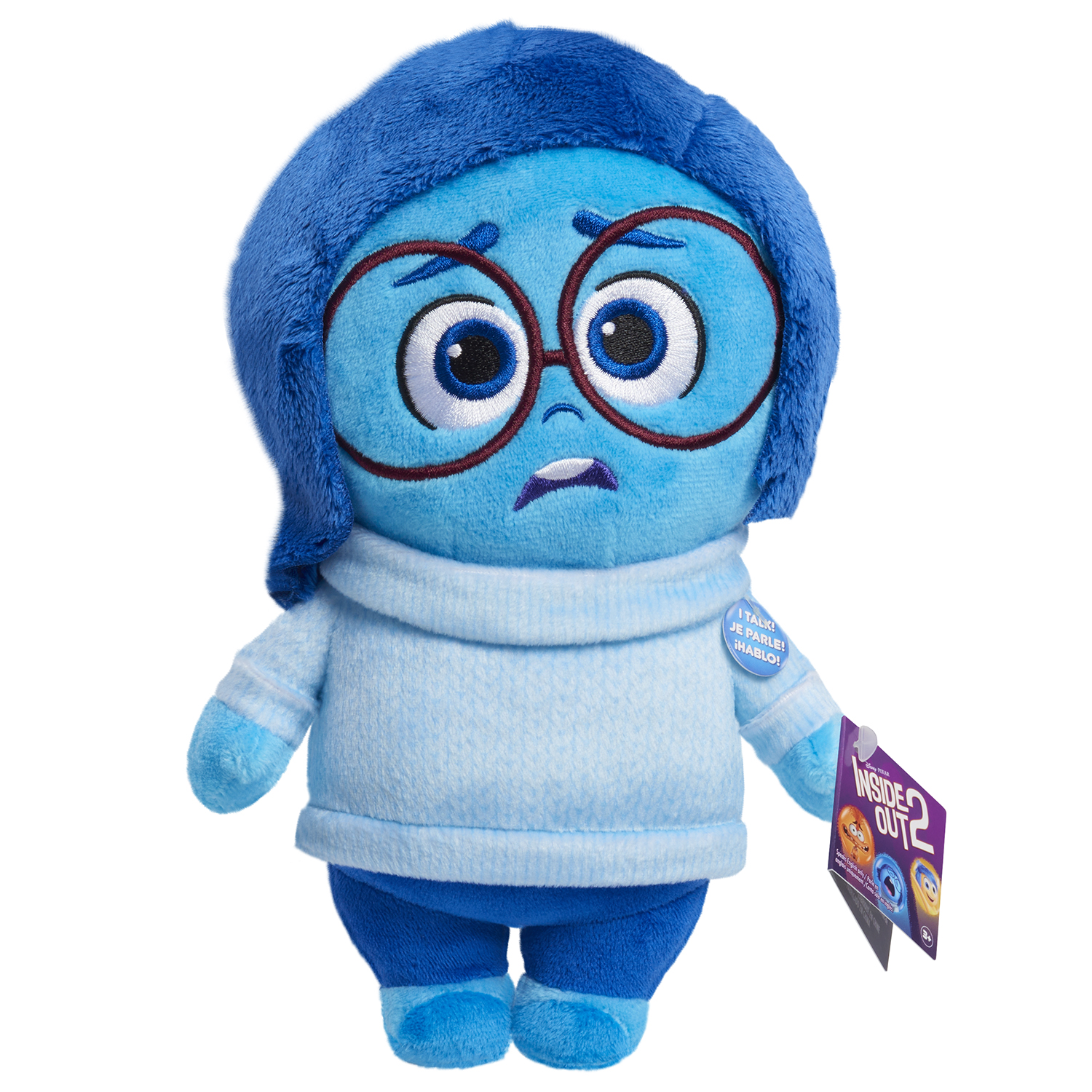 Inside Out 2 Talk It Out Sadness Small Plush Toy photo 6