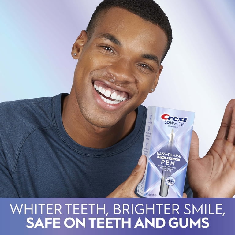 Crest 3DWhite Dental Teeth Whitener, Easy-To-Use Whitening Gel Pen