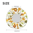 thumbnail image 5 of Yiaed Tiger Lion Print Reusable Shower Cap & Bath Cap & Lined, Oversized Waterproof Shower Caps Designed for all Hair Lengths, 5 of 7