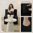 thumbnail image 6 of 28.54" Boneless Sofa Chair,Bean Bag Chair for Living Room,Bedroom Office,Floor Lounger for Full Body Relax, Black, 6 of 6