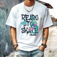thumbnail image 4 of Men's Short Sleeve Graphic T shirt Collection Summer New Trend Fashion Sweatshirt Loose Fit for Big and Tall Men Shirts, 4 of 5
