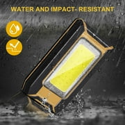 LED Rechargeable Magnetic Work Light 500Lumens, Hanging Hook 3 Lighting Modes, Job Site Lighting for Car Repairing, Camping