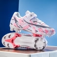 thumbnail image 5 of Zapatos de fútbol deportivos de entrenamiento para niños y niñas, zapatillas de fútbol al aire libre, tacos profesionales cómodos, resistentes al desgaste, Unisex, nuevo, 5 of 5