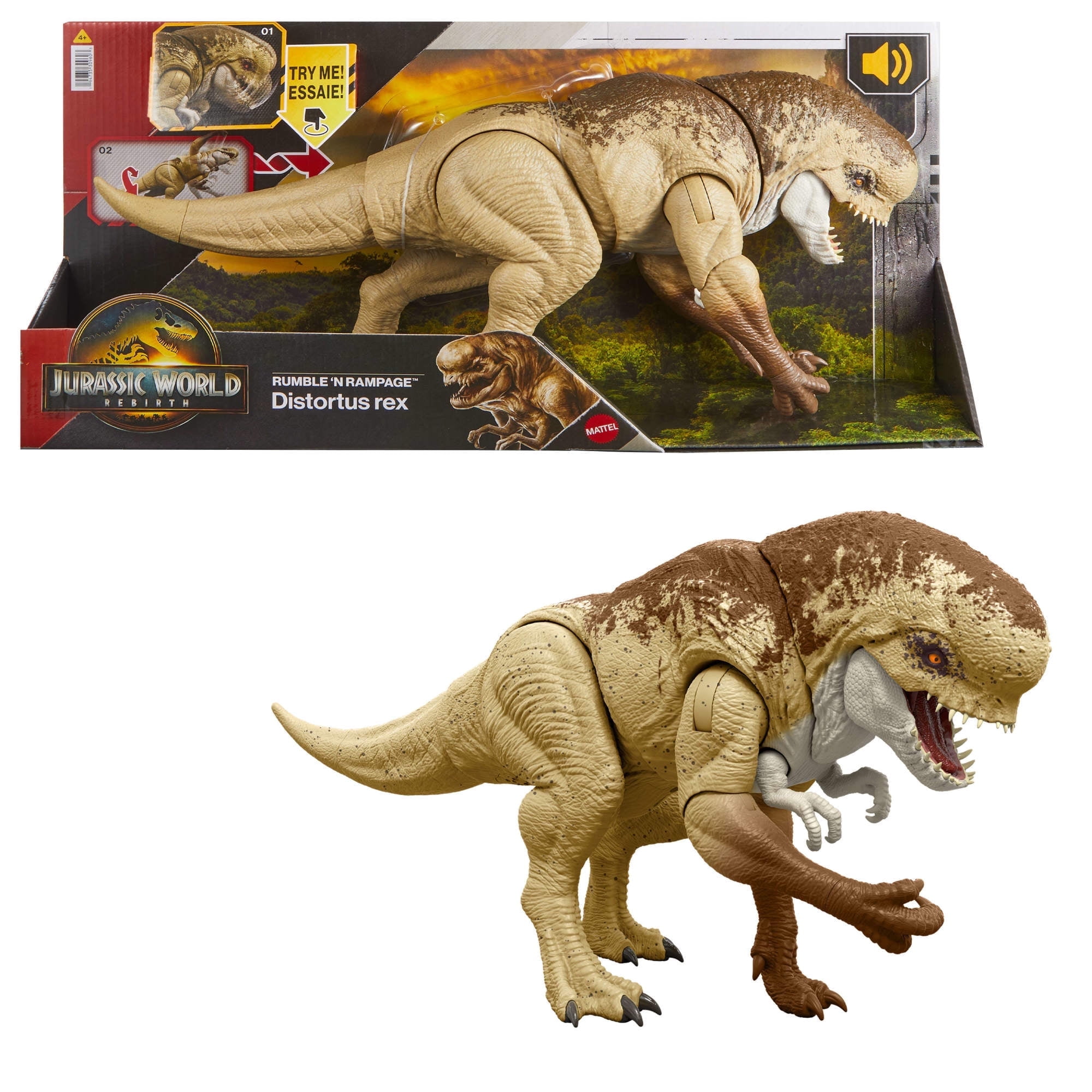 Jurassic World Sound Strike Edmontosaurus Action Figure