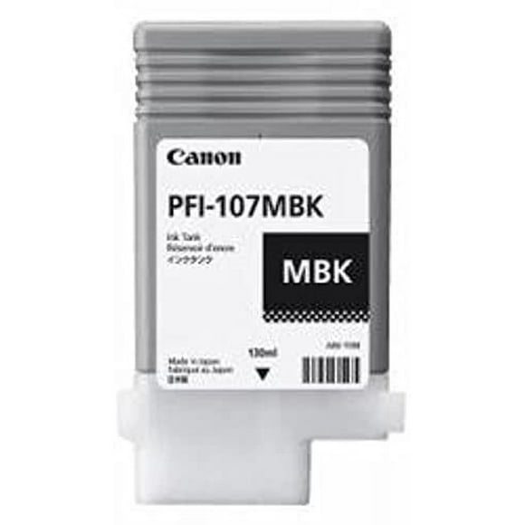 Cartucho de tinta Canon PFI-107MBK 130 ml Negro mate