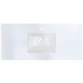 thumbnail image 5 of Altair Stone Snow White 49-inch Bathroom Vanity Top, 5 of 6