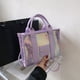 thumbnail image 2 of Bolso Bandolera para Mujer Bolso Hombro Informal Con Lentejuelas A La Bolsos Mensajero (púrpura), 2 of 7