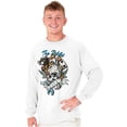 thumbnail image 5 of The Wild Life Skull Panther Tattoo Long Sleeve TShirt Men Women Brisco Brands S, 5 of 6
