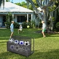 thumbnail image 4 of EastVita Poolside Float Storage, Outdoor Storage, Patio Poolside Float Storage Basket, Storage Box, PE Rattan Outdoor Pool Caddy with Rolling Wheels, 4 of 6