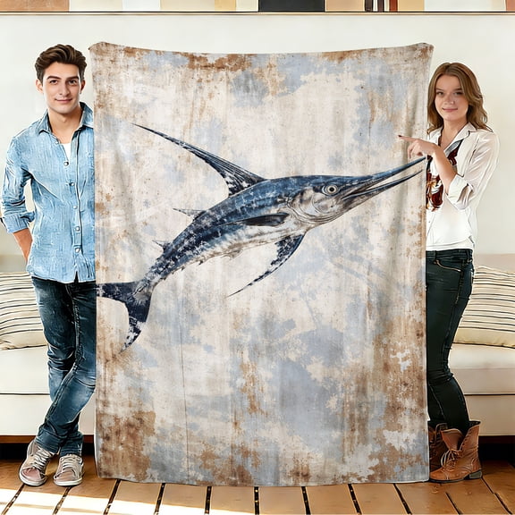 FLASHLUMI 30"×40" Soft Sherpa Blanket, Cozy Plush Warm Throw Blanket for Couch Bed Sofa Home Office Decor