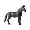 thumbnail image 4 of Kokiya Horse Action Figure Simulation Collection Pretend Ornament Small Realistic Horse Full Black, 4 of 9