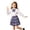 Purple, variant on SGMVNU Girls' Classic Plaid School Uniforms Skirt Pleated A Line Mini Skirts Elastic Waist Casual Short Skirt, Purple, Size 3-4 Years