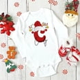 thumbnail image 4 of Body de bebé personalizado con letra y nombre, ropa para fiesta de Navidad, mono para recién nacido, ropa para niño pequeño, regalos, 4 of 5