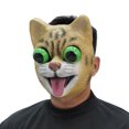 thumbnail image 2 of Googly Eye Cat Mask for Adults, Unisex,Halloween Costume Accessory for Adults, by Way to Celebrate, 2 of 6