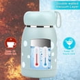 thumbnail image 3 of Stainless steel drinking bottle for children, 320 ml with LED temperature display, vacuum drinking bottles, leak-proof insulated thermos bottle, BPA-free vacuum bottle for home and sports, 3 of 3