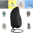 thumbnail image 2 of Foldable Egg Swing Chair, All-Weather Construction With Ergonomical Design For Patio And Balcony, 2 of 6