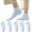Blue, variant on Women Cotton Ankle Socks 5 Pairs Short Thin Breathable Low Cut Boat Socks Anti Odor Moisture Wicking Anti Pilling Reinforced Heel Toe Daily Summer Socks Black,One Size