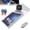 Silver, variant on Manual Drywall Chamfer Tool Gypsum Board Cutter, Portable Edge Trimmer for Sheetrock Repair & Home Improvement(Blue)