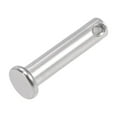 thumbnail image 3 of Uxcell Single Hole Clevis Pins - 8mm x 35mm Flat Head 304 Stainless Steel Link Hinge Pin 10 Pcs, 3 of 5
