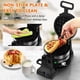 thumbnail image 5 of Wafflera Novalife 1400W doble belga giratoria, 5 of 7
