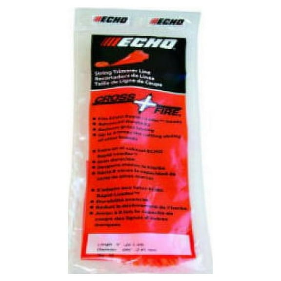 Echo Genuine Cross-Fire 10 Count 8" x .080" Diameter Trimmer Line 102202953