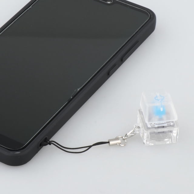 Probador de interruptor de llavero de teclados mecánicos, juguete colgante de llavero, probador de eje de herramienta de prueba de interruptor de Claro de un solo color CUTICAT Cambiar llavero