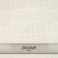 thumbnail image 3 of Zelouf Plaid Organza Soutache With Sequins  , Sewing, DIY, Crafts Fabric by the Yard, White, 3 Yard, 3 of 4
