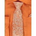 thumbnail image 4 of Kids World Boys' Dress Shirt & Tie (Patterns May Vary) - blorange, 7 (Little Boys), 4 of 4