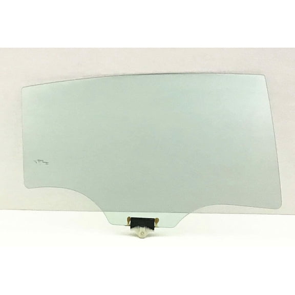 Passenger Right Side Rear Door Window Door Glass Compatible with Hyundai Elantra 4 Door Sedan 2017-2020 Models