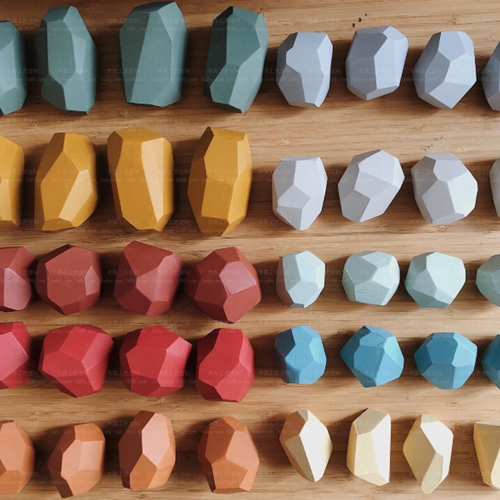 balancing wood blocks