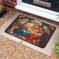 thumbnail image 4 of Christmas Design Floor Mat Festive Holiday Soft Comfortable Material Perfect for Living Room Bedroom Entryway Easy Clean Durable, 4 of 4
