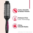 thumbnail image 4 of REVLON Perfect Match Hot Styler reduce el encrespamiento y aumenta el brillo | El cepillo caliente crea rizos, fortalece el cuerpo y aumenta el volumen | Peina y extiende suavemente tu peinado, 4 of 5