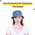 thumbnail image 2 of ORUYROP Unisex Washed Cotton Bucket Hat Summer Outdoor Cap, 2 of 6