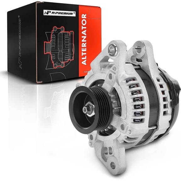 A-Premium Alternator Compatible with Buick Lucerne 2006-2011 & Cadillac DTS 2006-2011, V8 4.6L, 12V 150A 6-Groove Pulley Clockwise