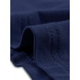 thumbnail image 5 of DARING DIVA Women's V-Neck Pajama Shorts Sleeves Tops Lounge Sleepwear M Blue, 5 of 5